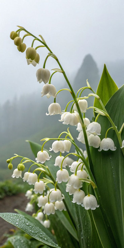 THREE FLOWERS, THREE ILLUSIONS ONE SUNDAY: LILY OF THE VALLEY