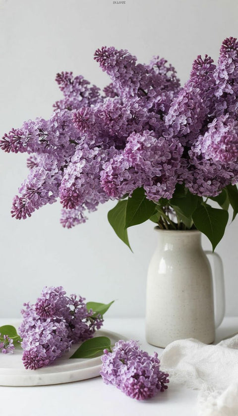 THREE FLOWERS, THREE ILLUSIONS ONE SUNDAY: LILAC